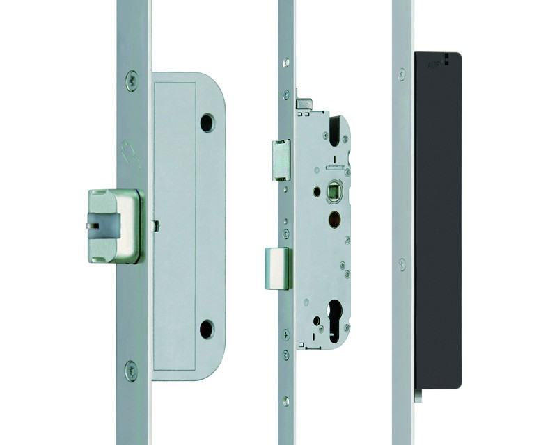 G-U SECURY motorised multipoint door lock and electric release mechanism