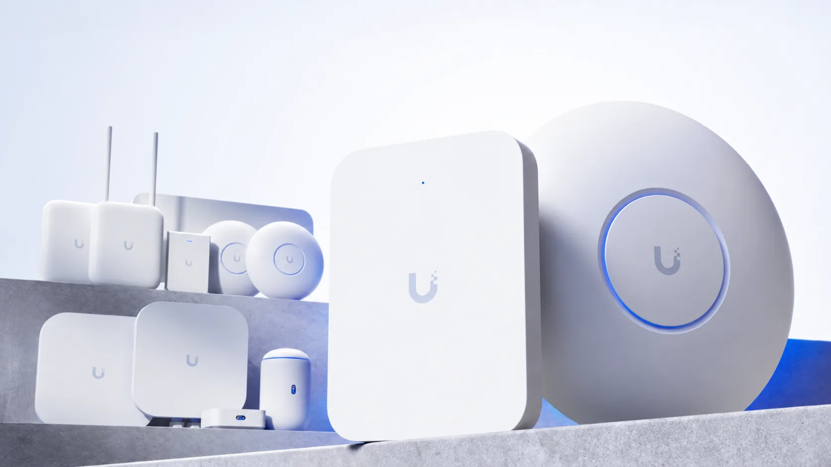 UniFi access points, switches and network equipment